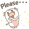 Kawaii Cow Animated!