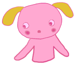 imagination rabbit sticker #13350710