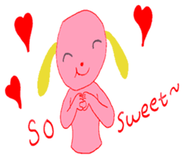 imagination rabbit sticker #13350748