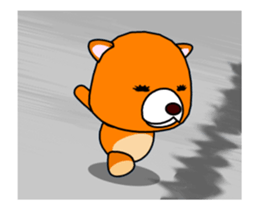 Move! Kumatta's stuffed sticker #13350849