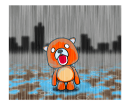 Move! Kumatta's stuffed sticker #13350850