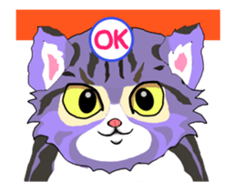 Kura's good cats sticker #13351537