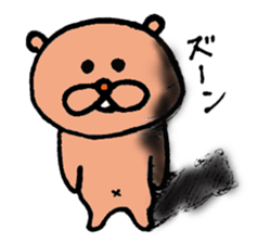 Happy bear couple sticker #13351576