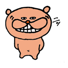 Happy bear couple sticker #13351585