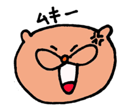 Happy bear couple sticker #13351594