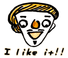 face sticker. sticker #13352091