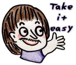 face sticker. sticker #13352098