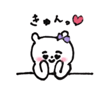 Lovely bear of Gon-chan sticker #13353061
