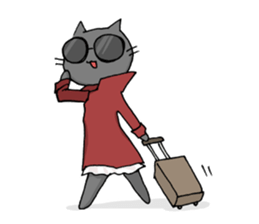 Rachel & Chocolat for workers sticker #13353124