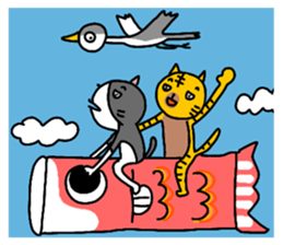 ROO THE CAT & MITSU 2 sticker #13353245