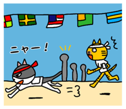 ROO THE CAT & MITSU 2 sticker #13353246