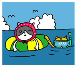 ROO THE CAT & MITSU 2 sticker #13353253