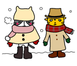 ROO THE CAT & MITSU 2 sticker #13353259