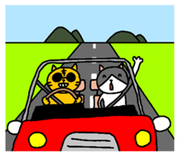 ROO THE CAT & MITSU 2 sticker #13353260