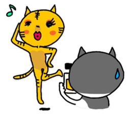 ROO THE CAT & MITSU 2 sticker #13353263