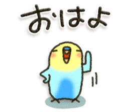 Budgerigar7 sticker #13353454
