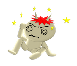 A cute little demon sticker #13353919