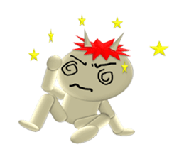 A cute little demon sticker #13353919