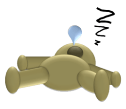 A cute little demon sticker #13353920