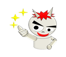 A cute little demon sticker #13353924