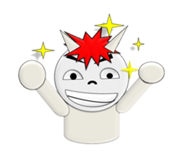 A cute little demon sticker #13353925