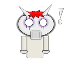 A cute little demon sticker #13353926