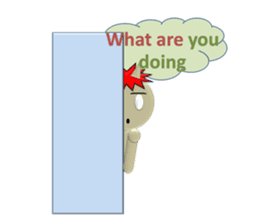 A cute little demon sticker #13353928