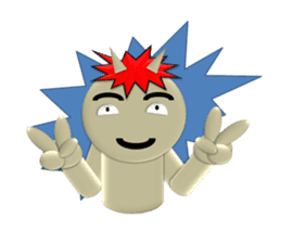 A cute little demon sticker #13353929