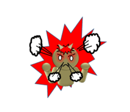 A cute little demon sticker #13353930