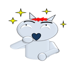 A cute little demon sticker #13353932