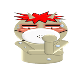 A cute little demon sticker #13353938