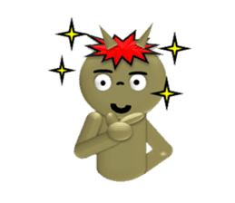 A cute little demon sticker #13353939