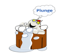 A cute little demon sticker #13353941