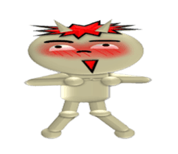 A cute little demon sticker #13353943