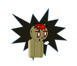 A cute little demon sticker #13353944