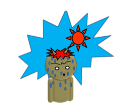 A cute little demon sticker #13353945