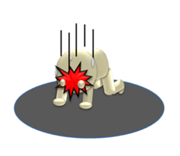 A cute little demon sticker #13353947