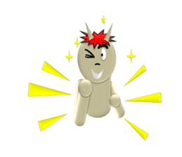 A cute little demon sticker #13353949