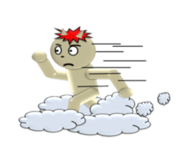 A cute little demon sticker #13353950