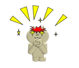 A cute little demon sticker #13353952