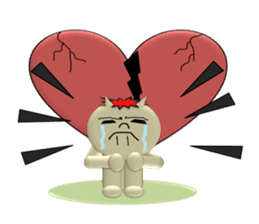 A cute little demon sticker #13353953