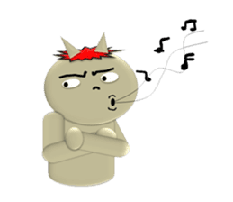 A cute little demon sticker #13353956