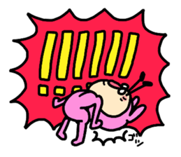 Surprised Rabbit Sticker sticker #13354045