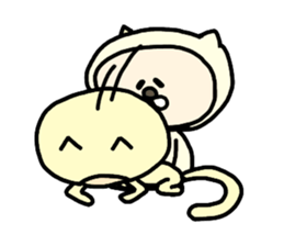 Surprised Rabbit Sticker sticker #13354048