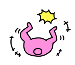 Surprised Rabbit Sticker sticker #13354060