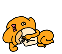 Surprised Rabbit Sticker sticker #13354067