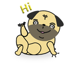 Ponky Doggy - 1 sticker #13354203