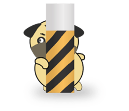 Ponky Doggy - 1 sticker #13354209
