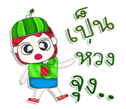 Mr. Momada. Love watermelon.^^ sticker #13354360
