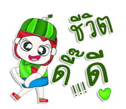 Mr. Momada. Love watermelon.^^ sticker #13354363
